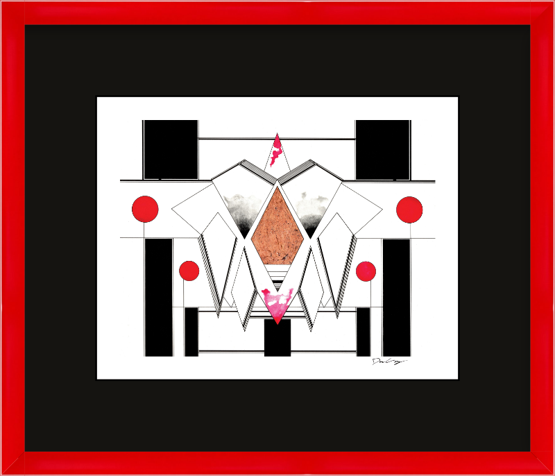 "Copper Heaven" Framed Fine Art Print (Giclée)