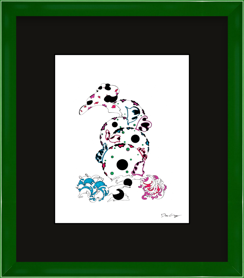 "Don't Be Koi" Framed Fine Art Print (Giclée)