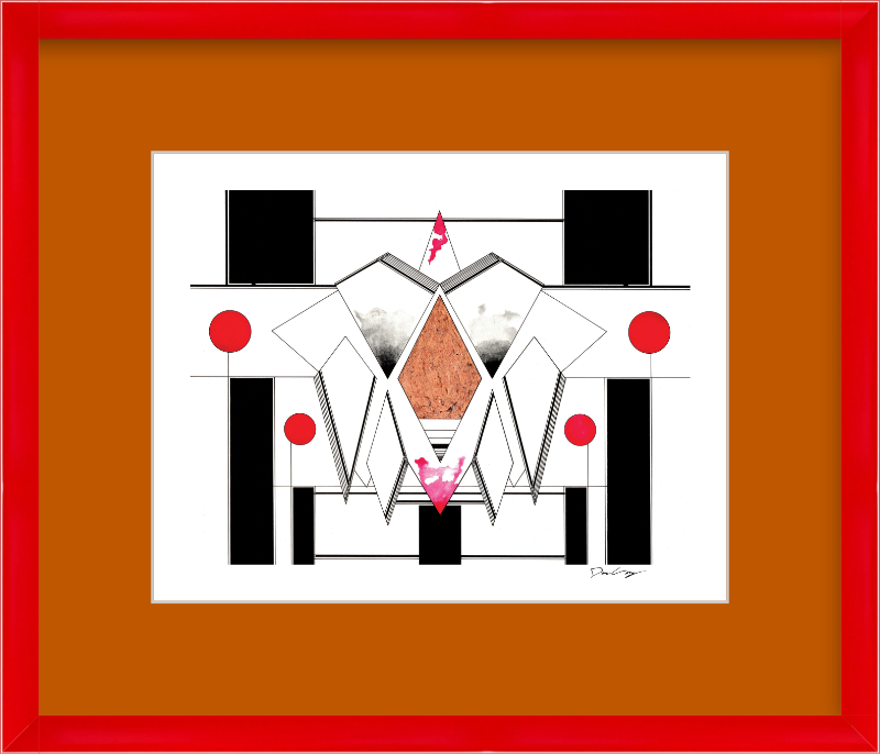 "Copper Heaven" Framed Fine Art Print (Giclée)