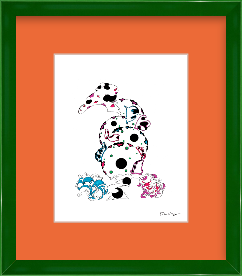 "Don't Be Koi" Framed Fine Art Print (Giclée)