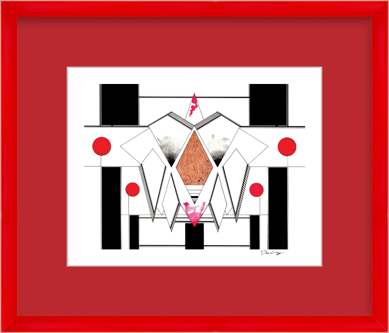 "Copper Heaven" Framed Fine Art Print (Giclée)