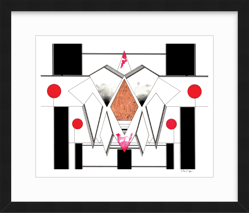 "Copper Heaven" Framed Fine Art Print (Giclée)