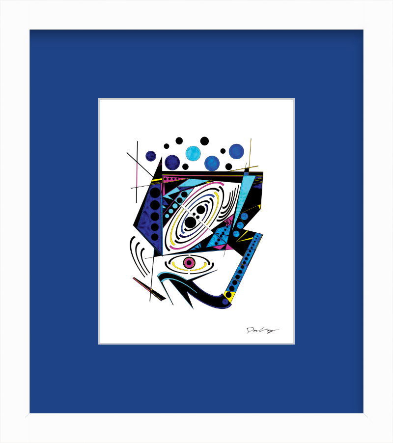 "90s Traffic" Framed Fine Art Print (Giclée)