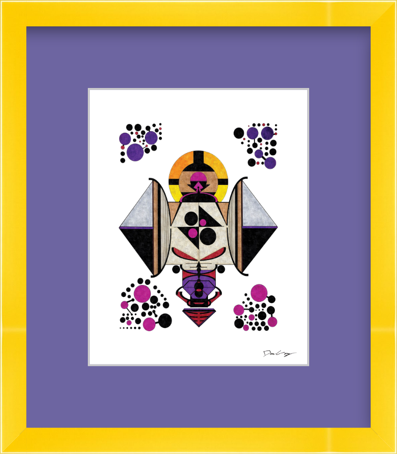 "Demon Shrine" Framed Fine Art Print (Giclée)