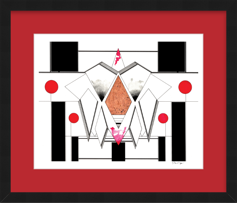 "Copper Heaven" Framed Fine Art Print (Giclée)