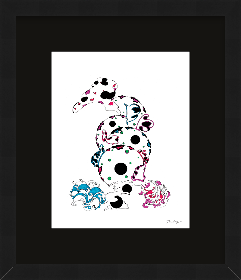 "Don't Be Koi" Framed Fine Art Print (Giclée)
