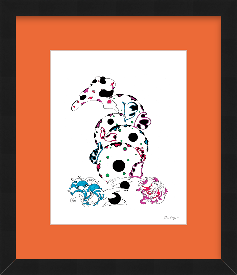 "Don't Be Koi" Framed Fine Art Print (Giclée)