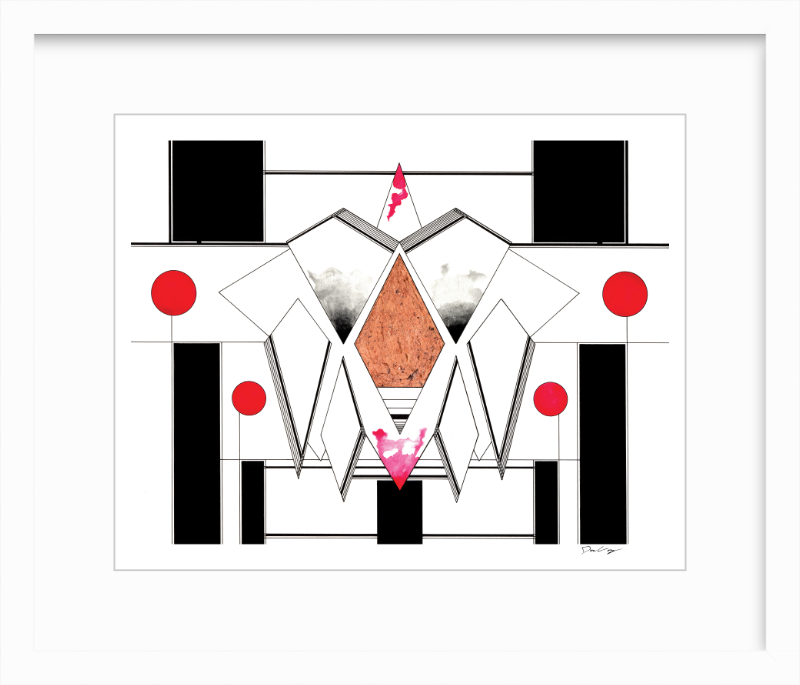 "Copper Heaven" Framed Fine Art Print (Giclée)