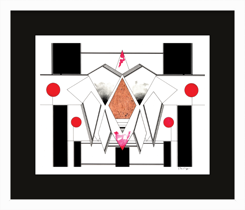 "Copper Heaven" Framed Fine Art Print (Giclée)