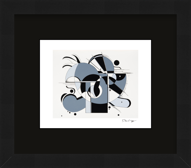 "Portrayal" Framed Fine Art Print (Giclée)