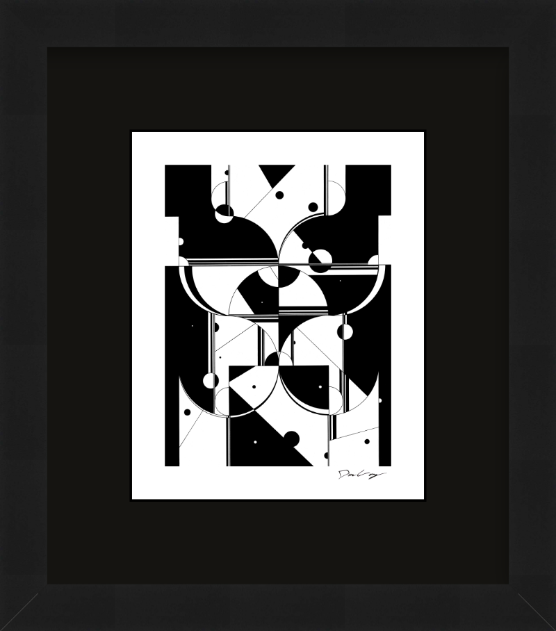 "Flo" Framed Fine Art Print (Giclée)