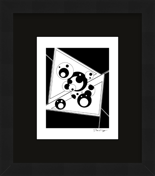 "Bubble Tape" Framed Fine Art Print (Giclée)