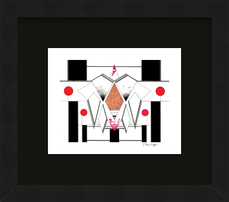 "Copper Heaven" Framed Fine Art Print (Giclée)