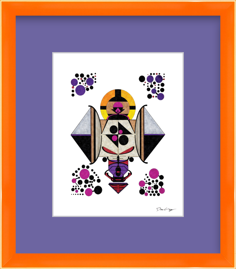 "Demon Shrine" Framed Fine Art Print (Giclée)