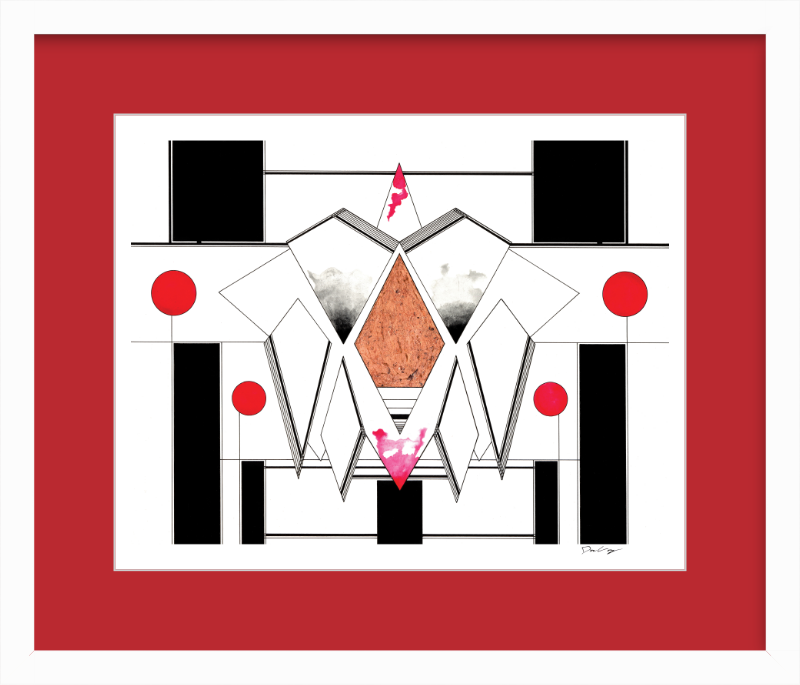 "Copper Heaven" Framed Fine Art Print (Giclée)