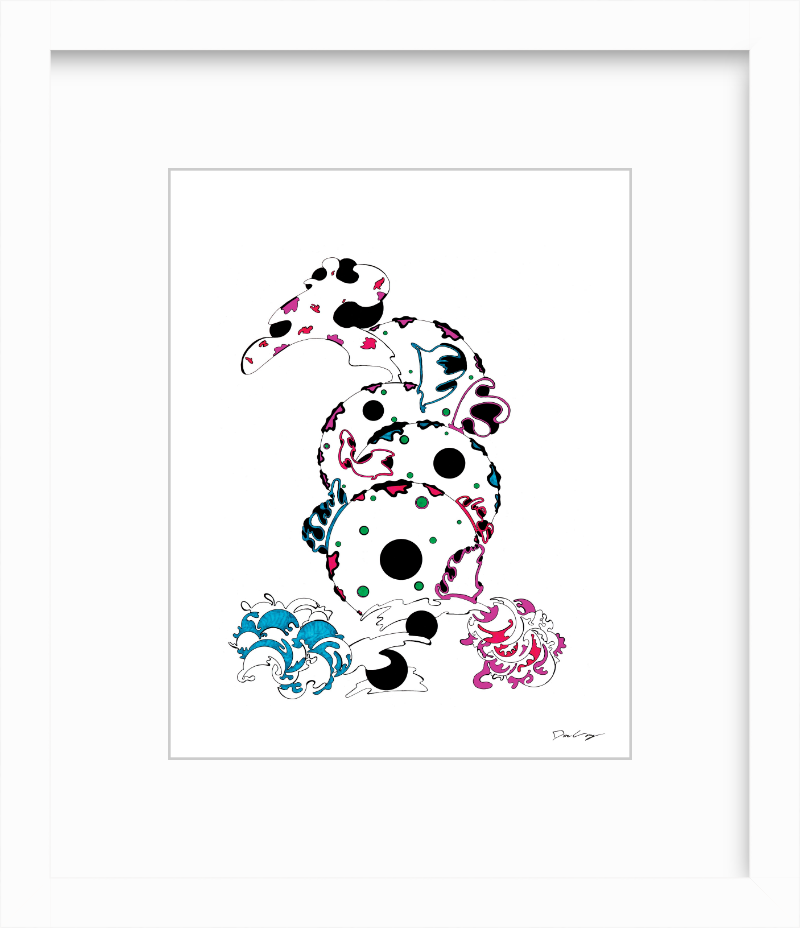 "Don't Be Koi" Framed Fine Art Print (Giclée)