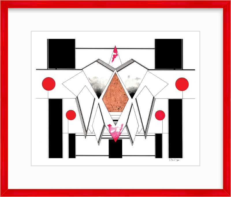 "Copper Heaven" Framed Fine Art Print (Giclée)