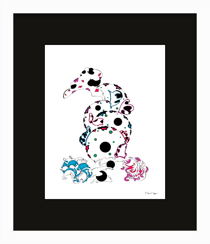 "Don't Be Koi" Framed Fine Art Print (Giclée)