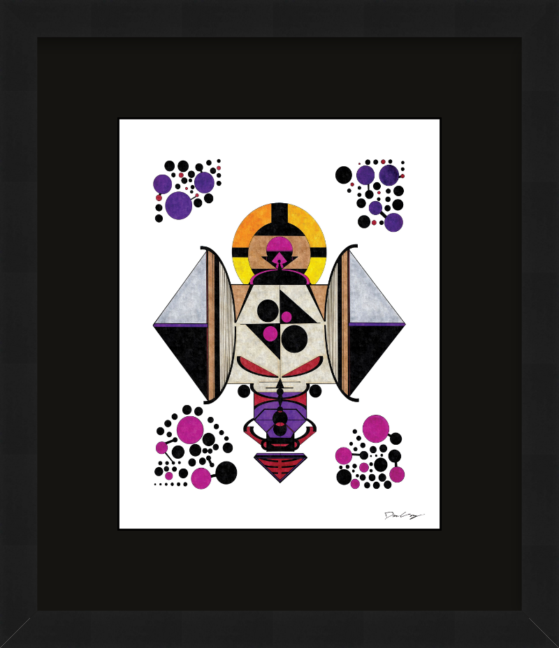 "Demon Shrine" Framed Fine Art Print (Giclée)