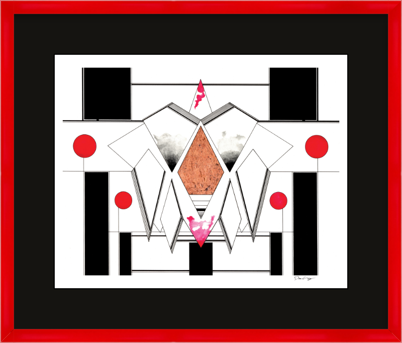 "Copper Heaven" Framed Fine Art Print (Giclée)