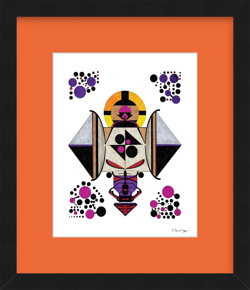 "Demon Shrine" Framed Fine Art Print (Giclée)