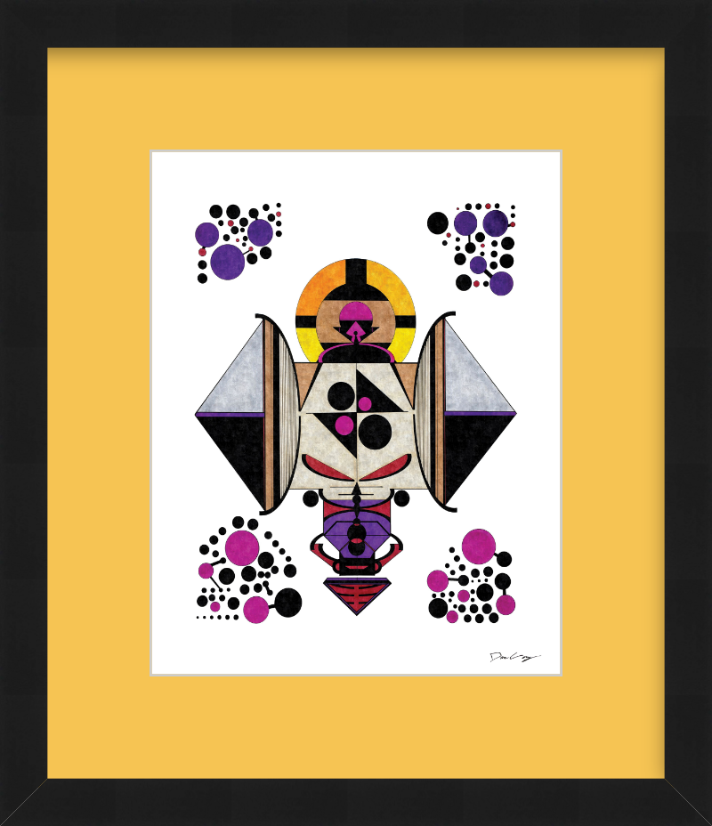 "Demon Shrine" Framed Fine Art Print (Giclée)