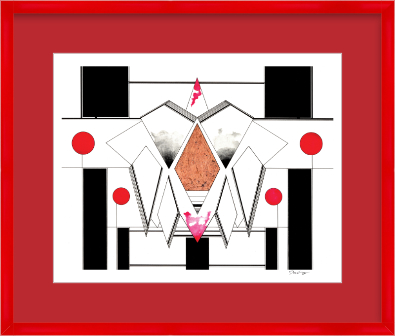 "Copper Heaven" Framed Fine Art Print (Giclée)