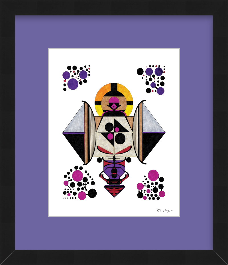 "Demon Shrine" Framed Fine Art Print (Giclée)