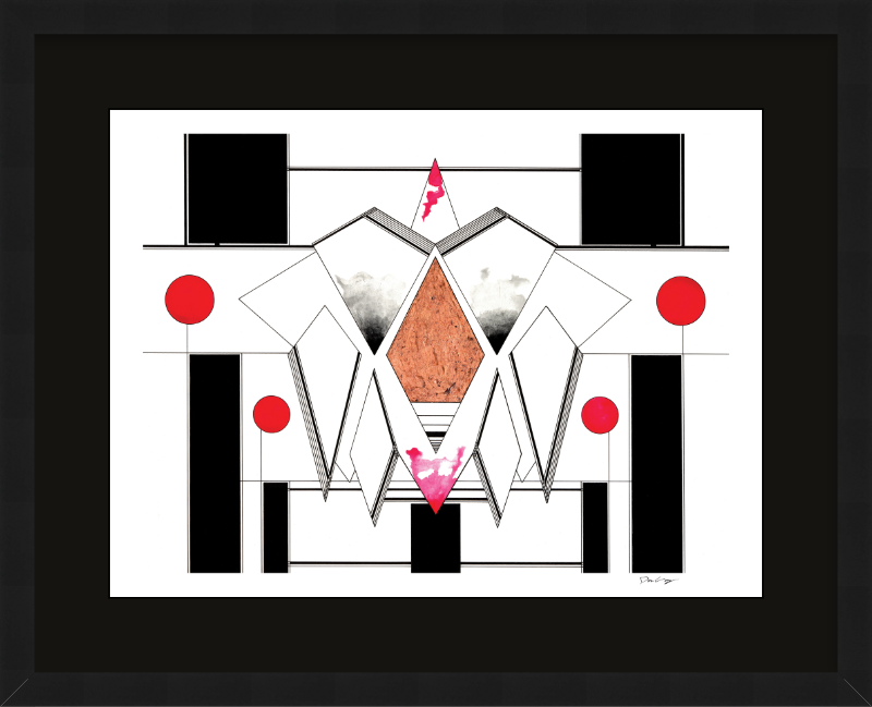 "Copper Heaven" Framed Fine Art Print (Giclée)