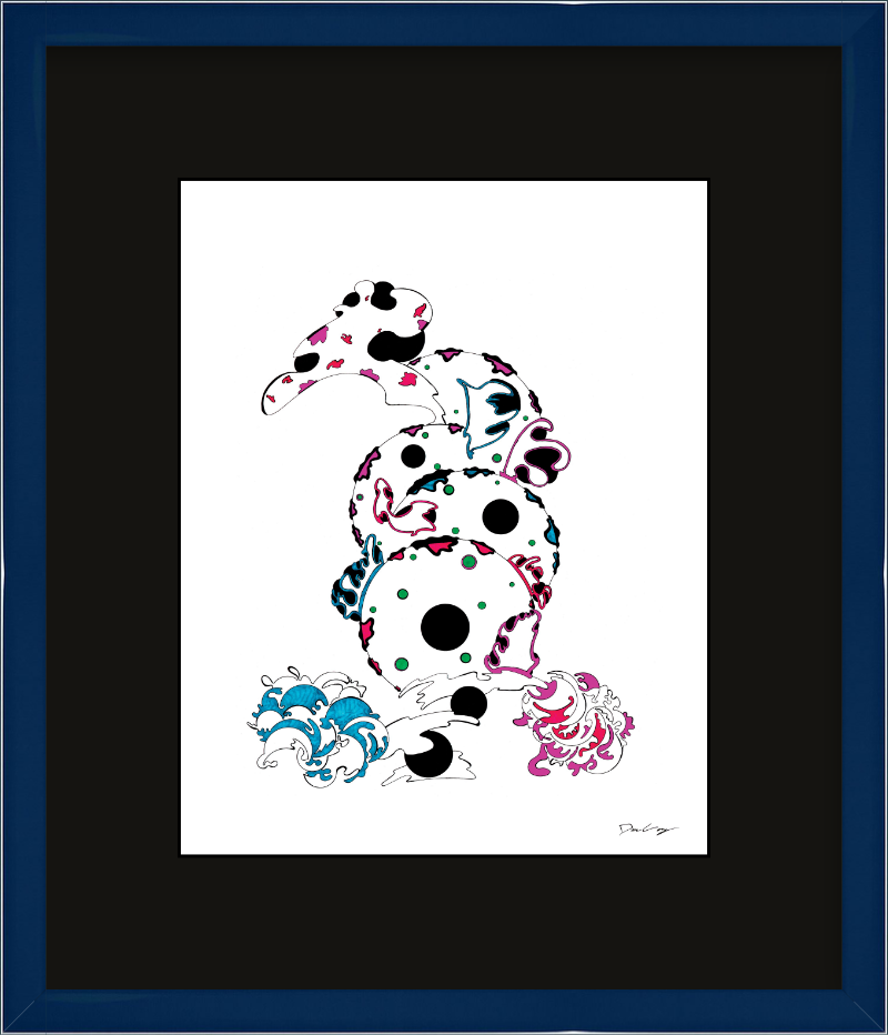 "Don't Be Koi" Framed Fine Art Print (Giclée)