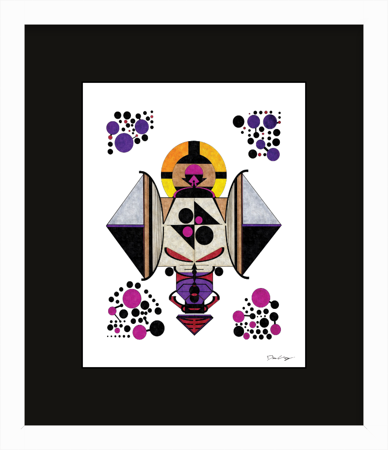 "Demon Shrine" Framed Fine Art Print (Giclée)