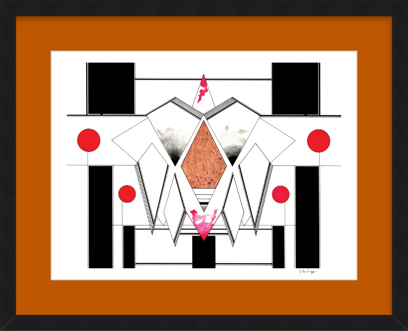 "Copper Heaven" Framed Fine Art Print (Giclée)