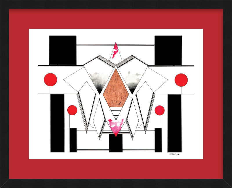 "Copper Heaven" Framed Fine Art Print (Giclée)