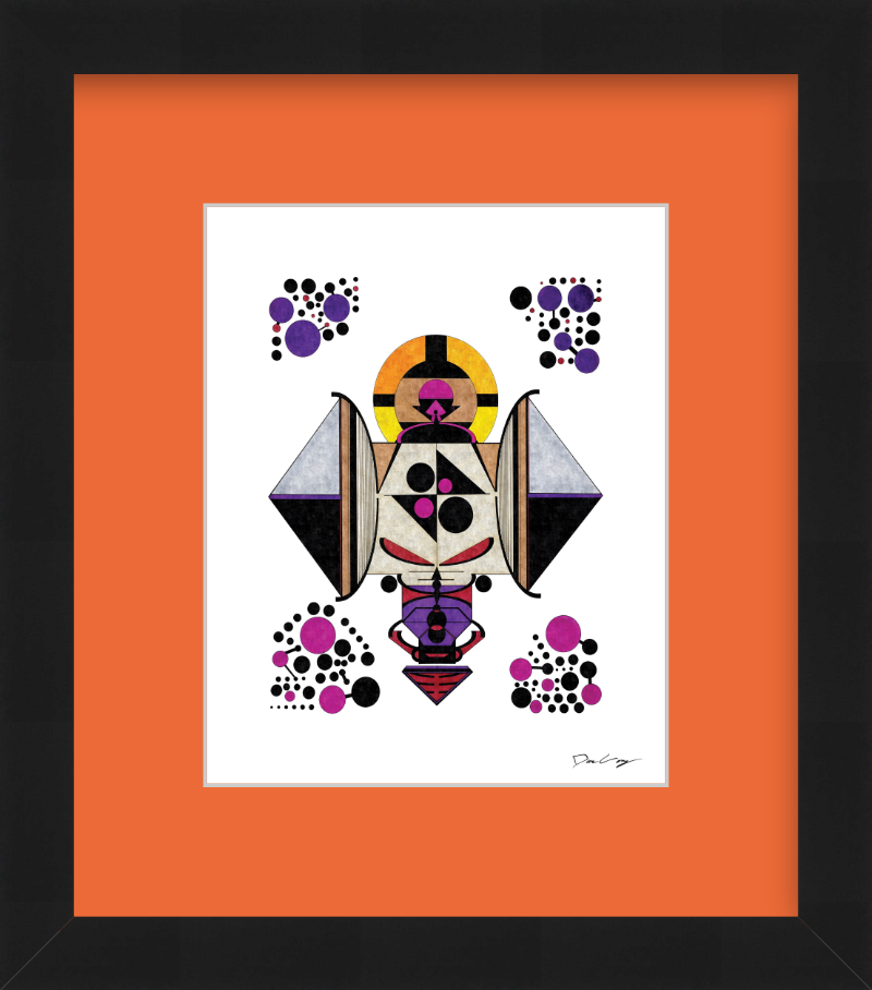 "Demon Shrine" Framed Fine Art Print (Giclée)
