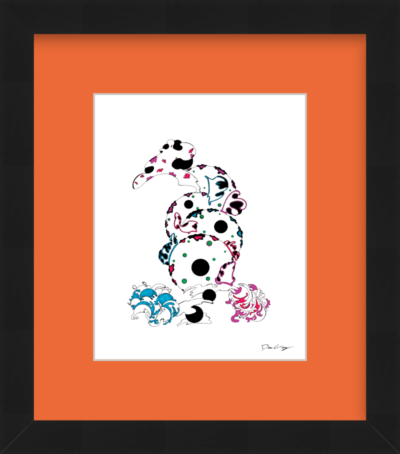 "Don't Be Koi" Framed Fine Art Print (Giclée)
