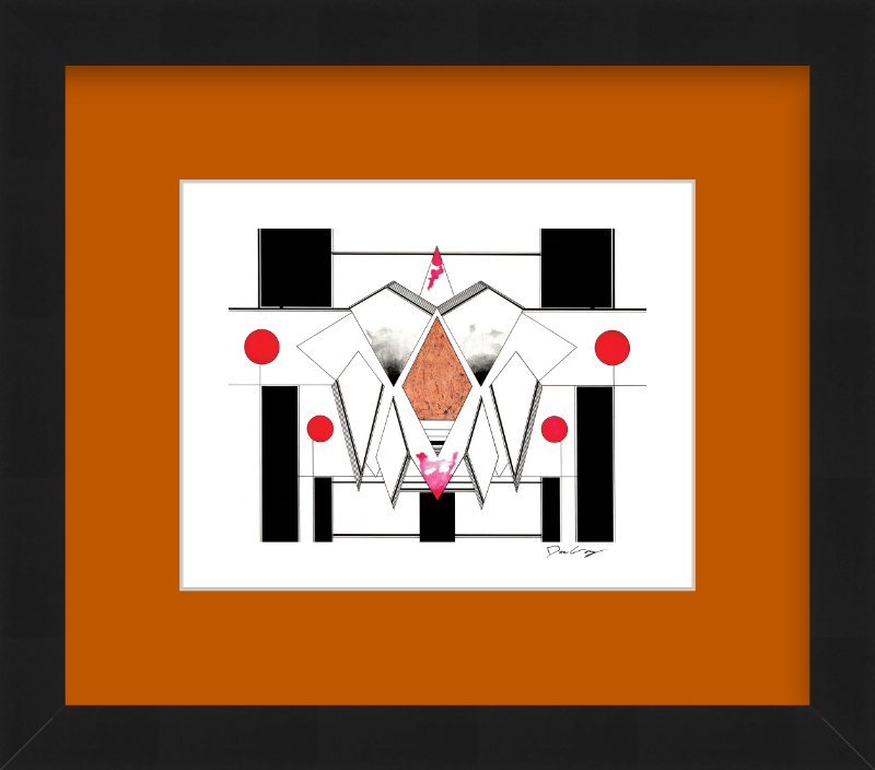 "Copper Heaven" Framed Fine Art Print (Giclée)