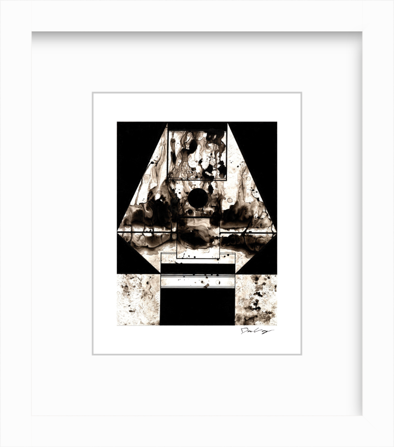 "Black Star" Framed Fine Art Print (Giclée)