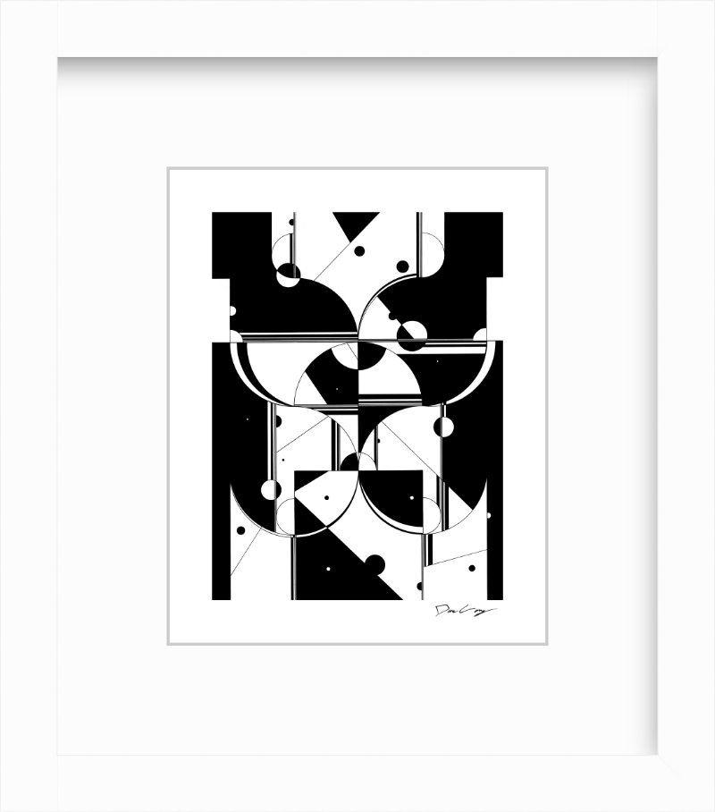 "Flo" Framed Fine Art Print (Giclée)