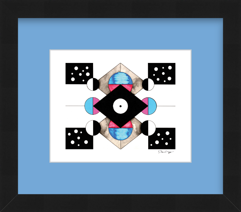 "Evil Eye" Framed Fine Art Print (Giclée)