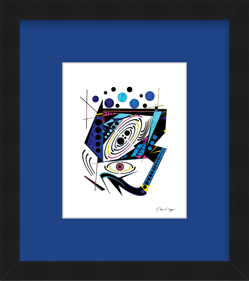 "90s Traffic" Framed Fine Art Print (Giclée)