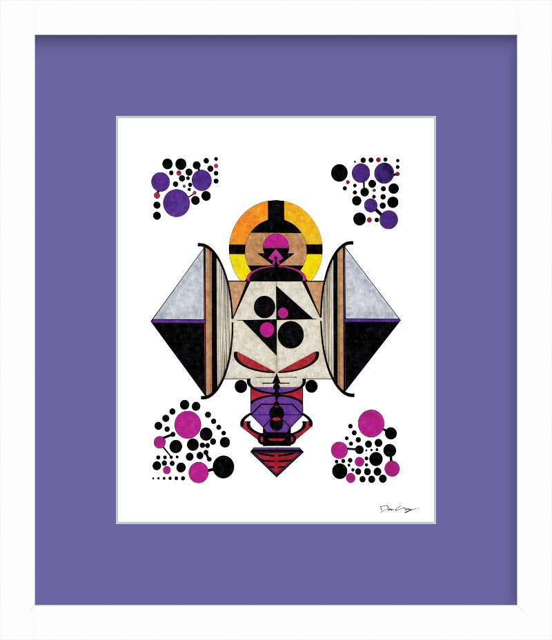 "Demon Shrine" Framed Fine Art Print (Giclée)