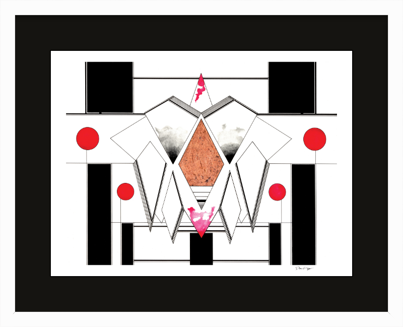 "Copper Heaven" Framed Fine Art Print (Giclée)