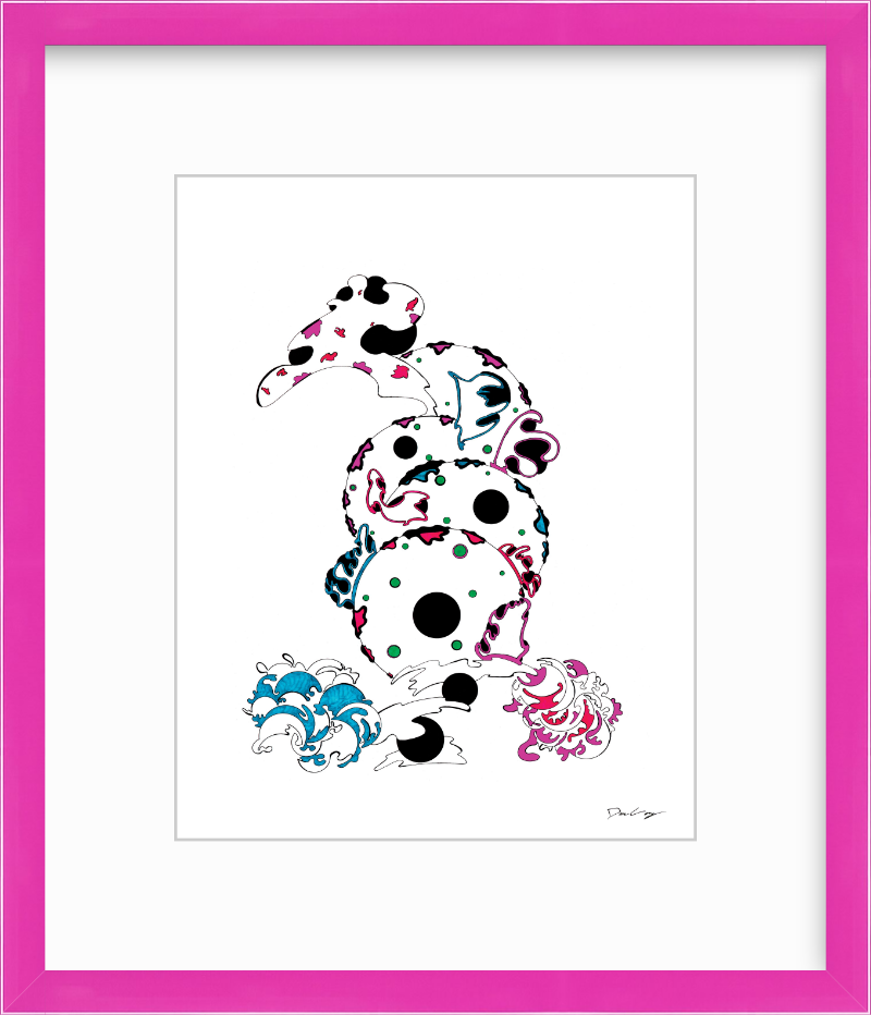 "Don't Be Koi" Framed Fine Art Print (Giclée)