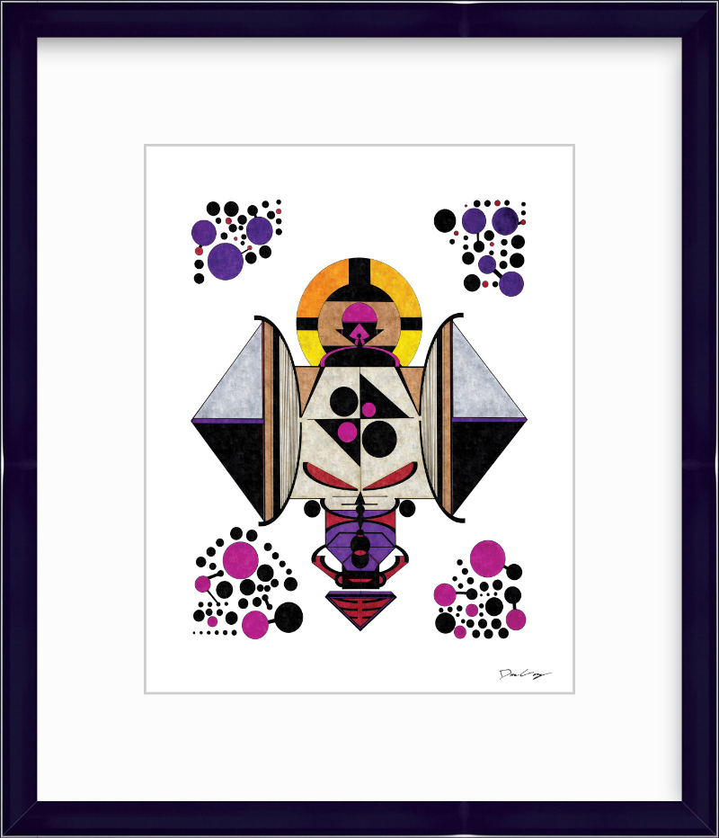 "Demon Shrine" Framed Fine Art Print (Giclée)
