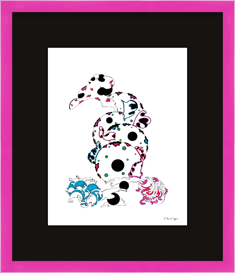 "Don't Be Koi" Framed Fine Art Print (Giclée)