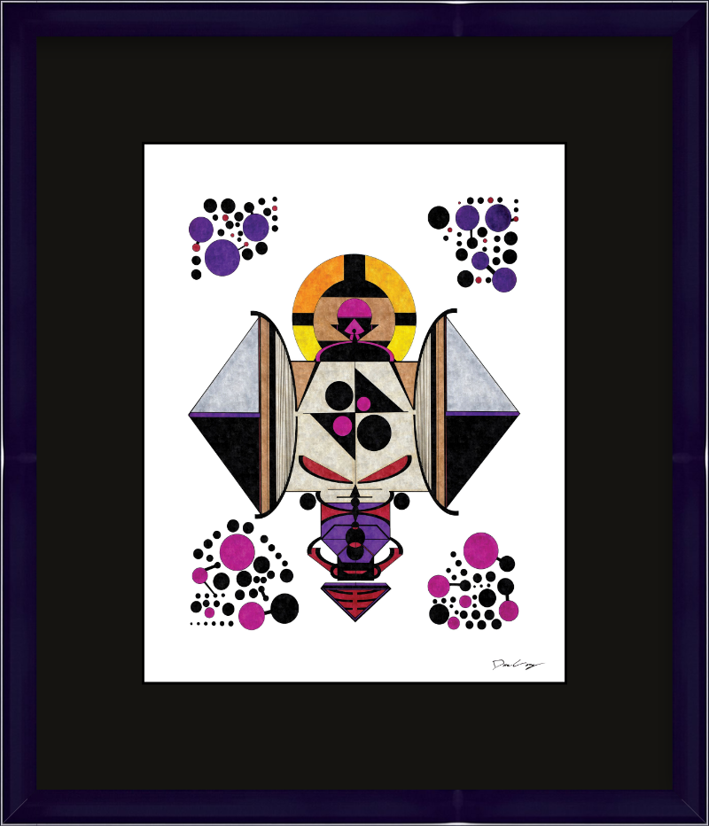 "Demon Shrine" Framed Fine Art Print (Giclée)