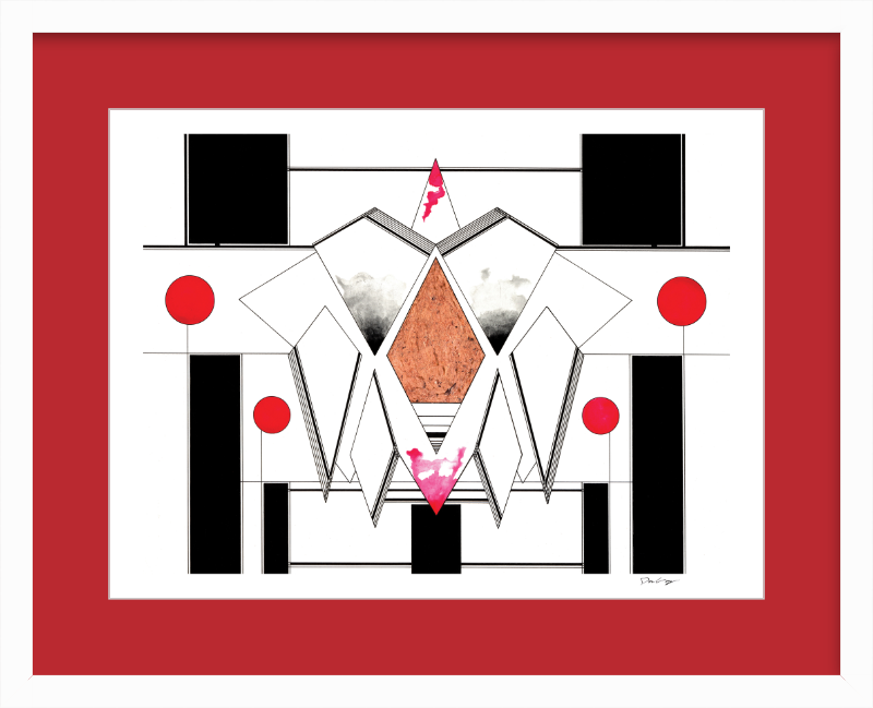 "Copper Heaven" Framed Fine Art Print (Giclée)