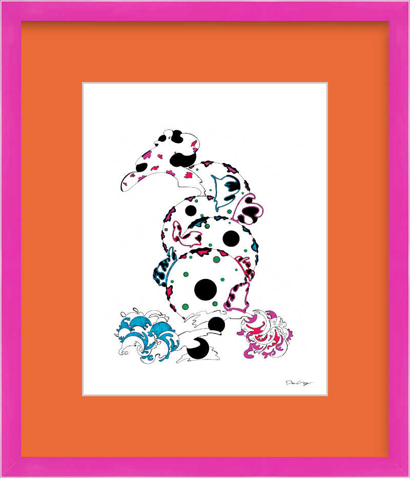 "Don't Be Koi" Framed Fine Art Print (Giclée)