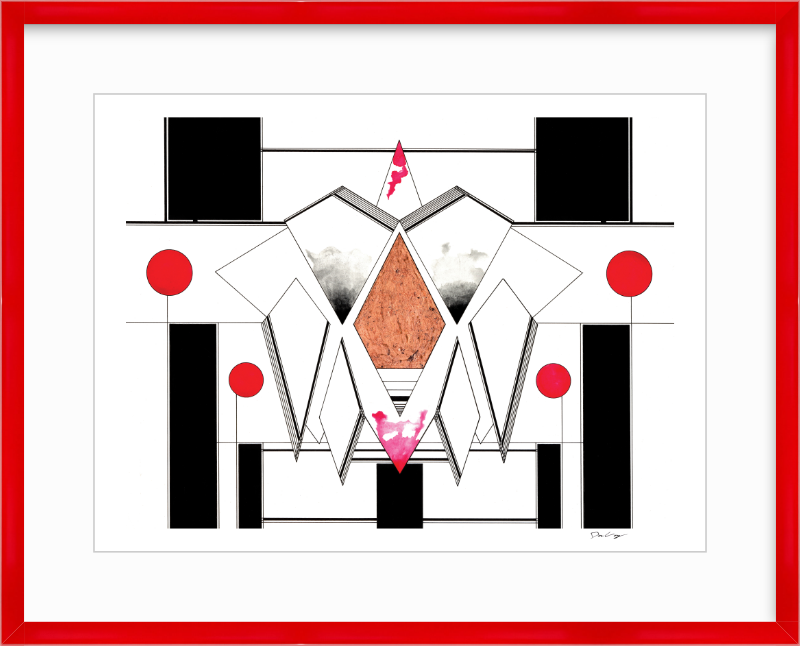 "Copper Heaven" Framed Fine Art Print (Giclée)