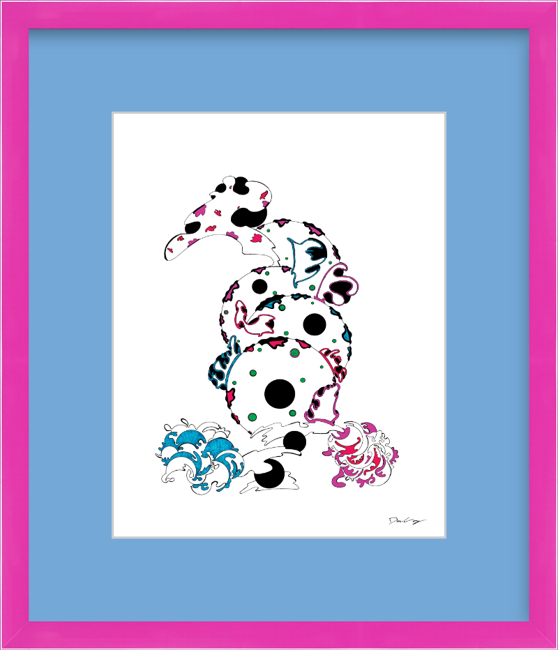 "Don't Be Koi" Framed Fine Art Print (Giclée)